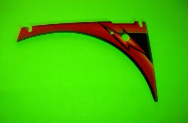 Black Knight 2000 Pinball Machine Plastic Part Vintage Original NOS Shield #18