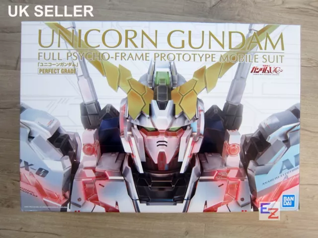 Bandai PG Unicorn Gundam RX-0 Full Psycho-Frame Prototype 1/60 Model UK SELLER