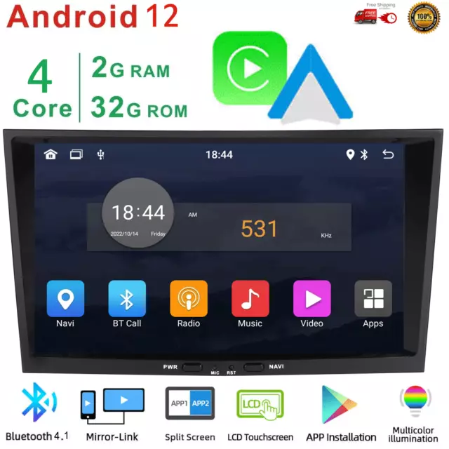 Für Opel Astra H Corsa C D Vectra C Zafira Vivaro Combo Autoradio GPS Android BT