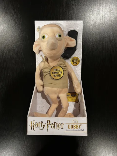 Harry Potter Dobby Interactive Plush Soft Toy Interactive Noble Collections  NEW