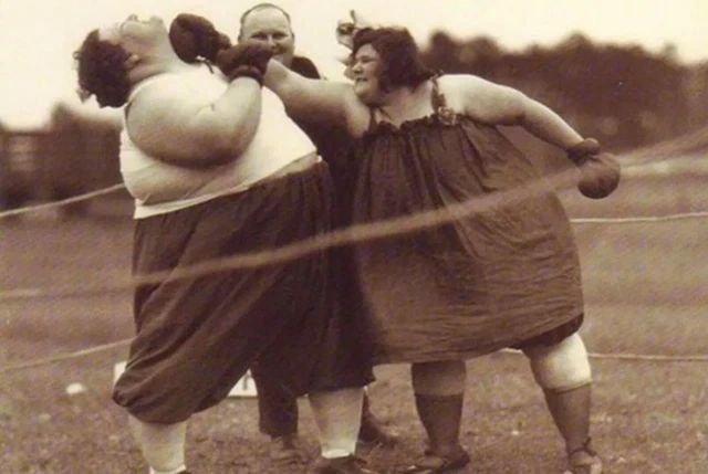 Antique Circus Photo 762b Odd Strange & Bizarre