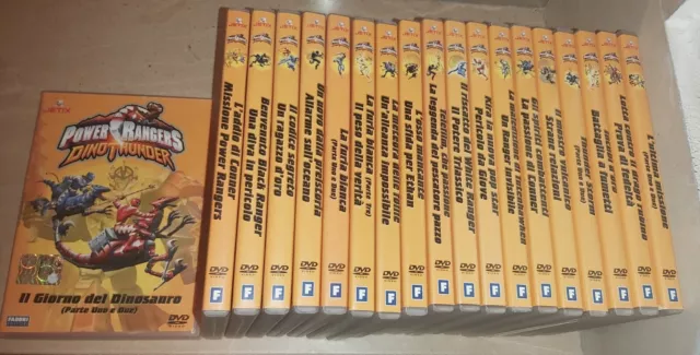 Power Rangers Dino Thunder 19 Dvd Fuori Catalogo Serie Completa
