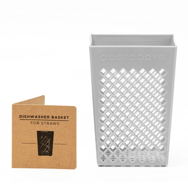 Dishwasher Basket – Plastic Straw Basket to Wash Reusable