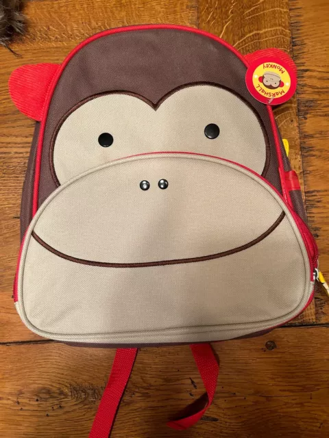 Skip Hop Zoo Little Kid Small Child Backpack School Bag Marshall Monkey