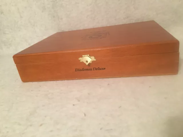 Vintage Wood Cigar Box  PUNCH GRAND CRU