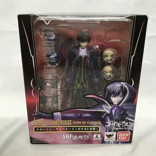 S.H.Figuarts Lelouch Lamperouge zero R2 costume Figure CODE GEASS JP