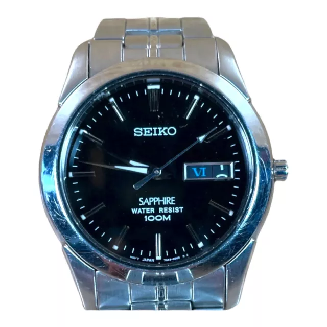 Seiko sapphire 100m clearance