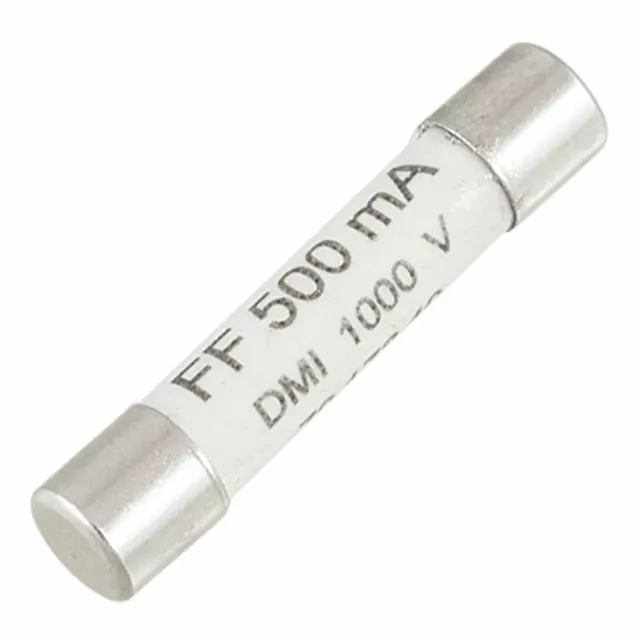 1000V 500mA rapido soffio ceramica fusibile Multimetro Multimeter Fuse 6.3x32mm