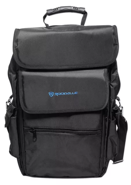 Rockville Carry Bag Backpack Case For Akai Advance 25 Keyboard Controller