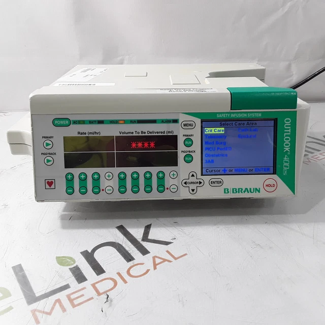 B. Braun Medical Inc. Outlook 400ES Infusion Pump