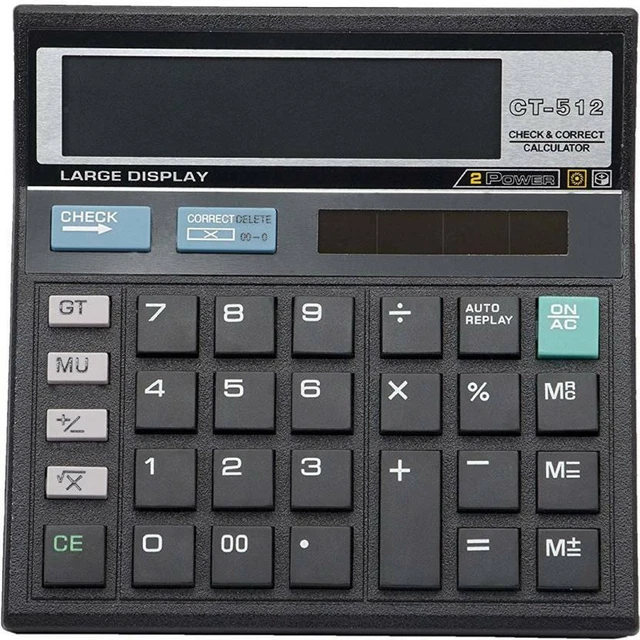 Citiizen CT-512 Quadri & Corretta Calculator Utilizzare Casa & Ufficio Con