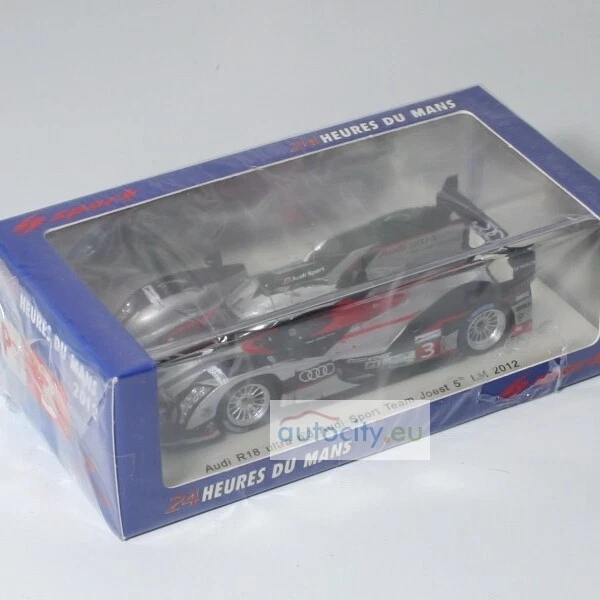 Audi R18 Ultra N°4 Le Mans 2012 Spark S3703 1:43