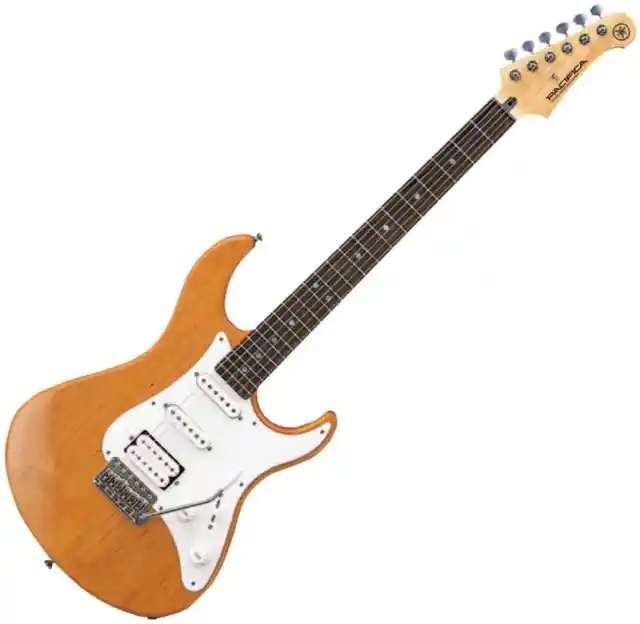 Yamaha Pacifica 112J YNS E-Gitarre Yellow Natural Satin HSS Erle Ahorn Tremolo