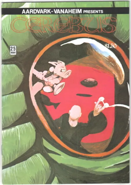 Cerebus the Aardvark Comic Book #25 AV 1981 VERY FINE-
