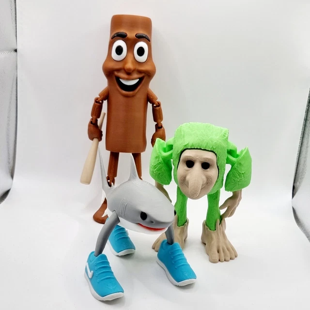 Action Figures 24-Pack Italian Brainrot - Meme Collectible Toys For Desk Decor & Gifts Brain Rot