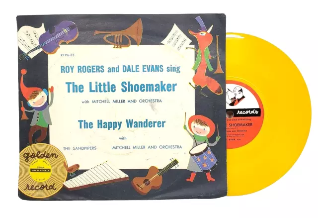 1955 ROY ROGERS & Dale Evans Sing The Little Shoemaker 78rpm Golden ...