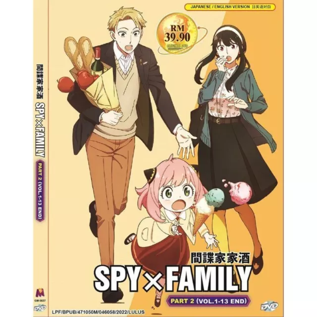 Anime DVD Spy Kyoushitsu/Spy Classroom(1-12End)English Subtitle&All Region