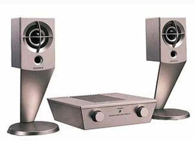 Sony SRS-170 Active Speaker System paire d'enceintes vintage
