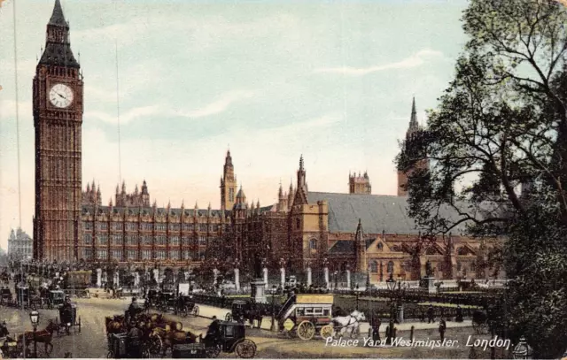 London Angleterre ~ Palace Coudée Westminster ~ Gordon Smith Publié Carte