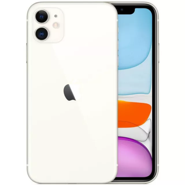 APPLE IPHONE 11 64GB White Bianco Condizione Molto Buono - Ricondizionato