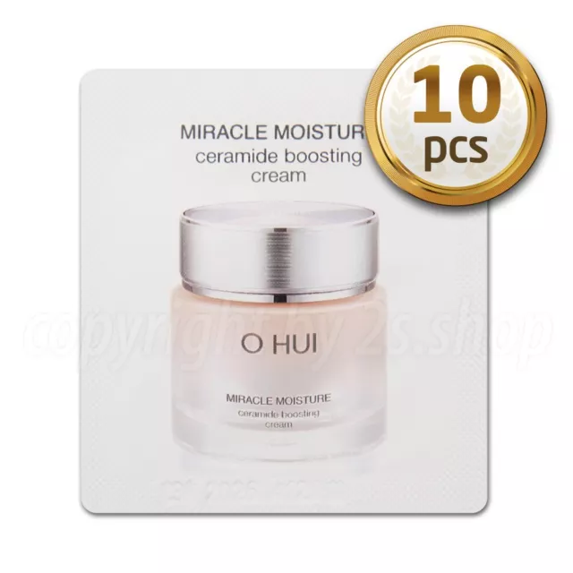 OHUI Miracle Moisture Ceramide boosting Cream 1ml x 10pcs O HUI