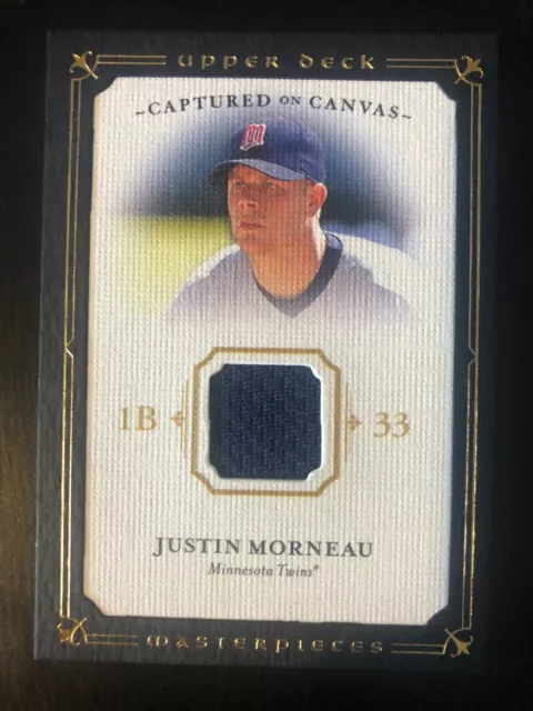 Justin Morneau 2008 Ud Coc Meisterpieces Baseballkarte #Cc-Mo - Minnesota Zwillinge