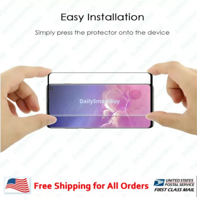 Tempered Glass Screen Protector For Samsung Galaxy S10 S10e S10Plus