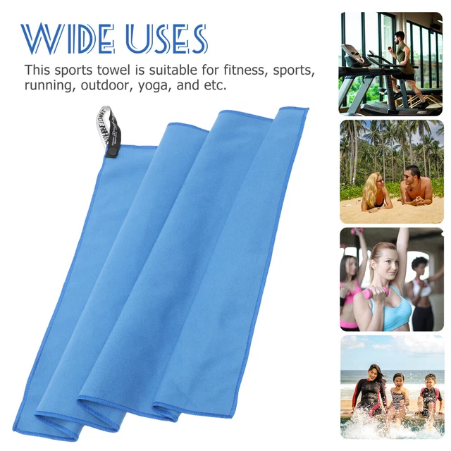 5 Pack Sports Quick Dry Towel Workout Towel Microfiber Towels Portable 3