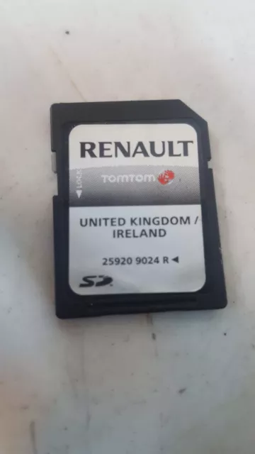 Renault Clio MK3 2009-2012 TOM Tom Navigation SAT Nav SD Karte 259209024R