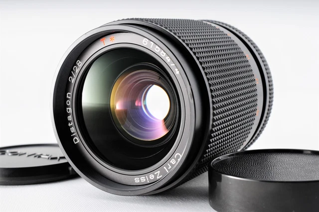 Rare! N MINT Contax Carl Zeiss Distagon T 28mm F/2 MMG Lens CY Mount From JAPAN