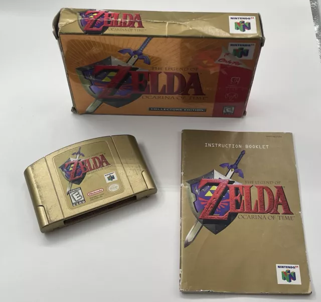 Legend of Zelda Ocarina of Time Collector's Edition Nintendo 64 N64 Complete CIB