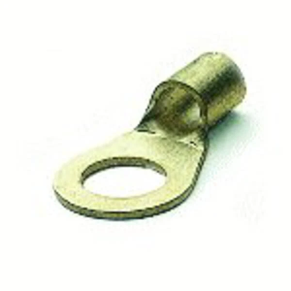 15) Anello 6 Calibro 5/16" Terminale Foro BATTERIA Ansa Rame Nudo Non - Foto 9
