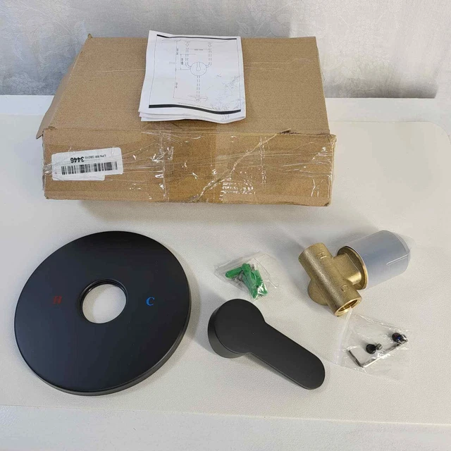 Wall Mounting Single Handle Brass Shower Tap Control Valve Hot/Cold Mixer NEW