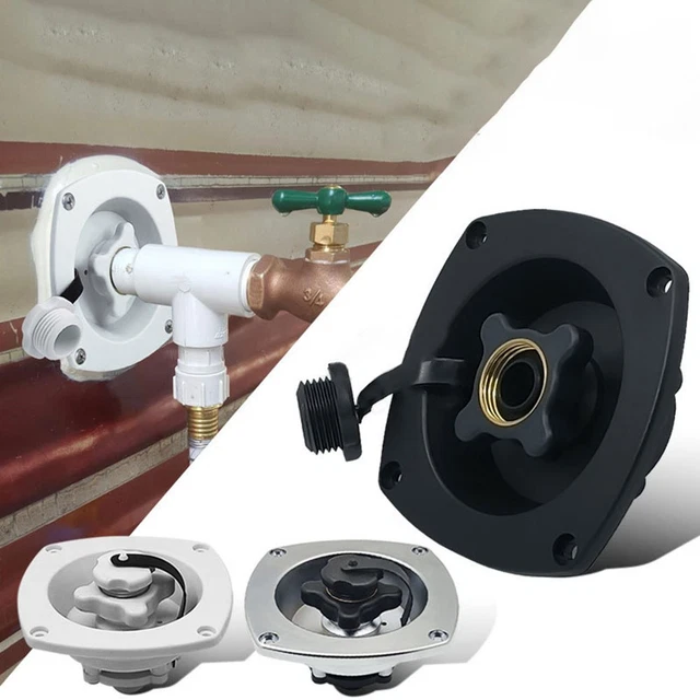 Clapet Anti-retour Caravane Camping-car - Pour Tuyau Diamètre 10/12 Mm