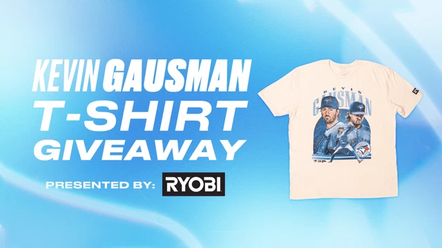 TORONTO BLUE JAYS 2025 Kevin J Gausman SGA T Shirt 41 49 PicClick CA Toronto Blue Jays Kevin Gausman T Shirt 2025.webp