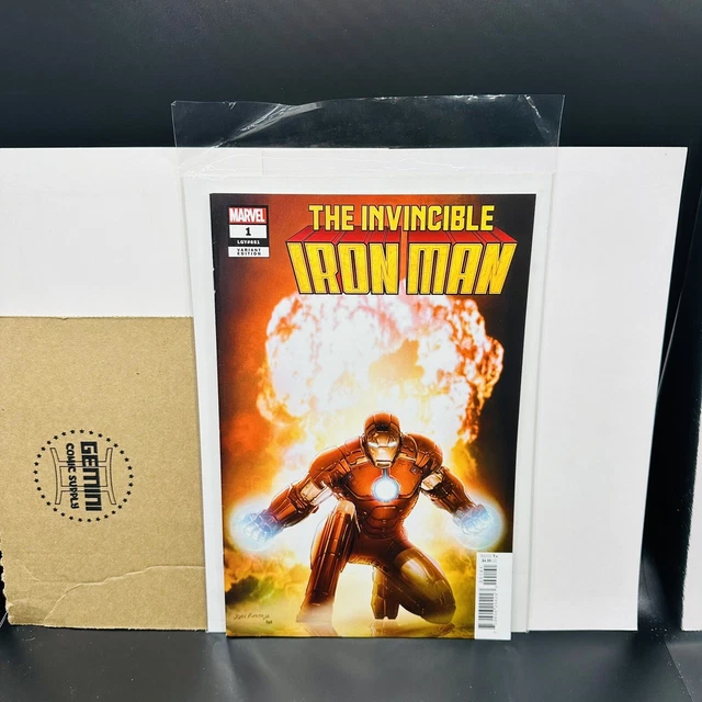 Invincible Iron Man #1 (2023) John Romita Jr 1:50 Variant Cover NM+
