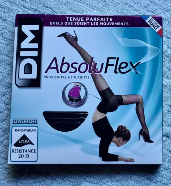 Collant Dim Absolu Flex  Noir Taille 3 **Neuf**