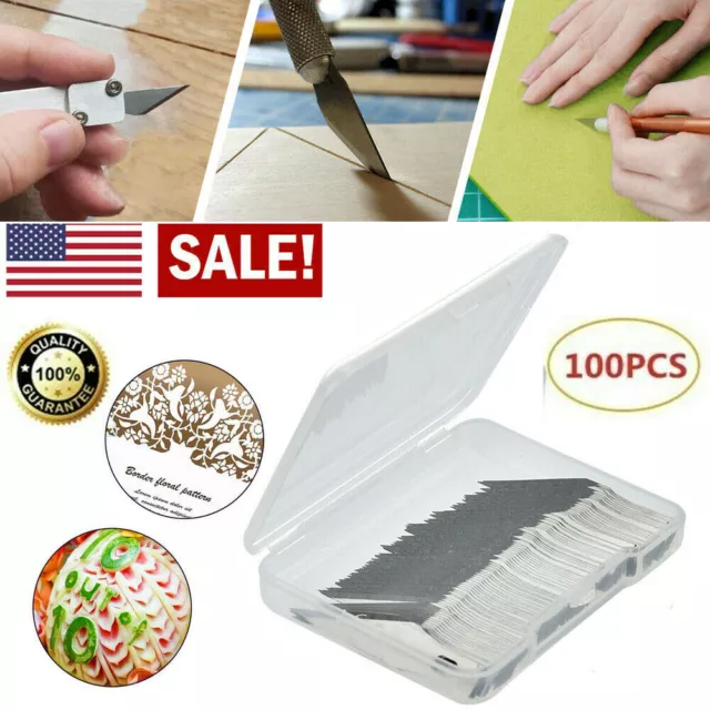 100PCS Blades #11 Exacto Knife For x-Acto Hobby Multi Tool Art Craft Replacement 2