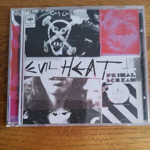 PRIMAL SCREAM - Evil Heat - CD 2002 Columbia Sony Entertainment