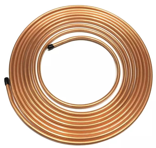 Copper Brake Tubing Joint Pipe 3/16" 5/16" 1/4" 6mm 8mm Multi Choice