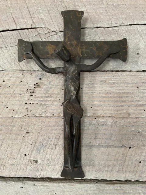 MCM Brutalist Style Crucifix