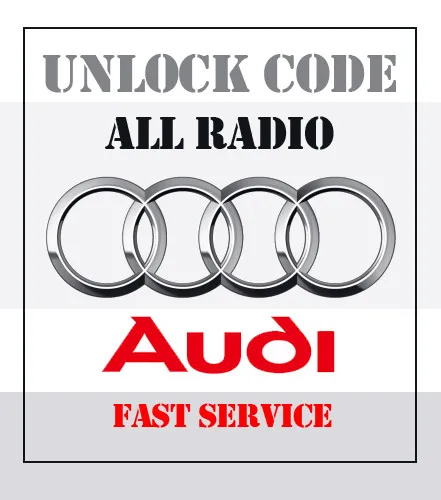 Audi Radio Security Code Unlock RNS-E Chorus Concert Symphony ** Really fast **