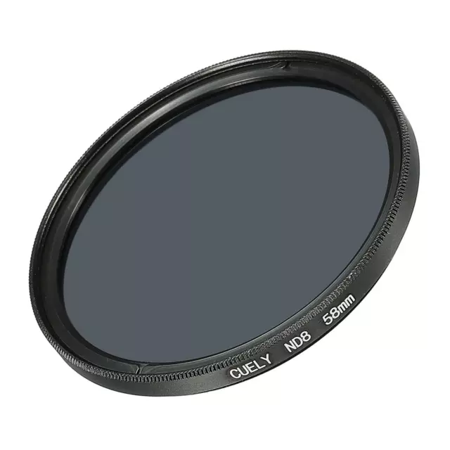 58mm UV Lens Filters, Slim Frame Multi-Coated Protection ND8 Lenses Filter