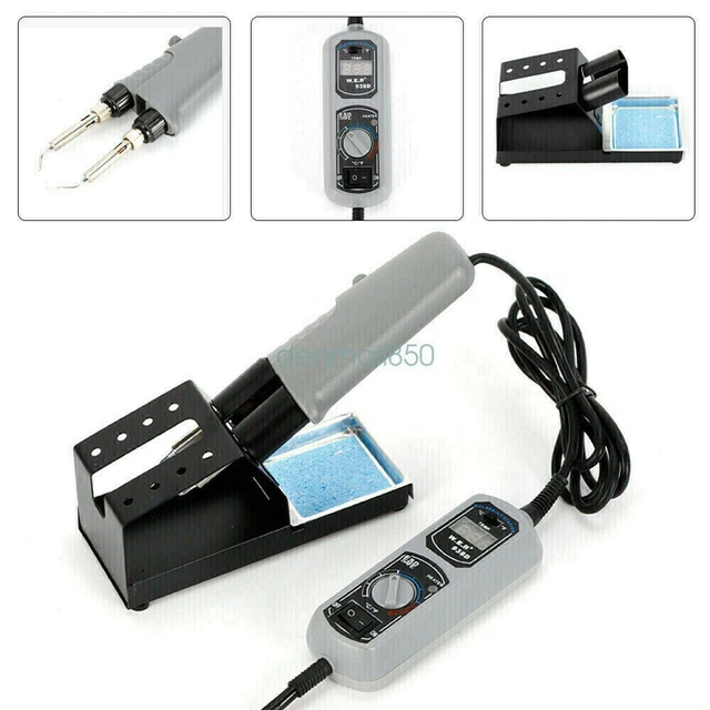 WEP 938D  Portable Hot Tweezers Mini Soldering Station Portable With Stand USA
