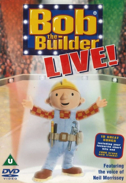 BOB THE BUILDER: Live! (2002) DVD [Region 2] £1.99 - PicClick UK