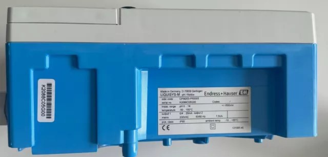 ENDRESS + HAUSER Liquisys-M  CPM253-PR0005  Ph-transmitter / Ph-mètre 3