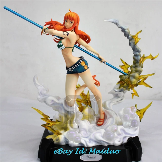 Statues en résine one piece pour jouet d'anime et manga