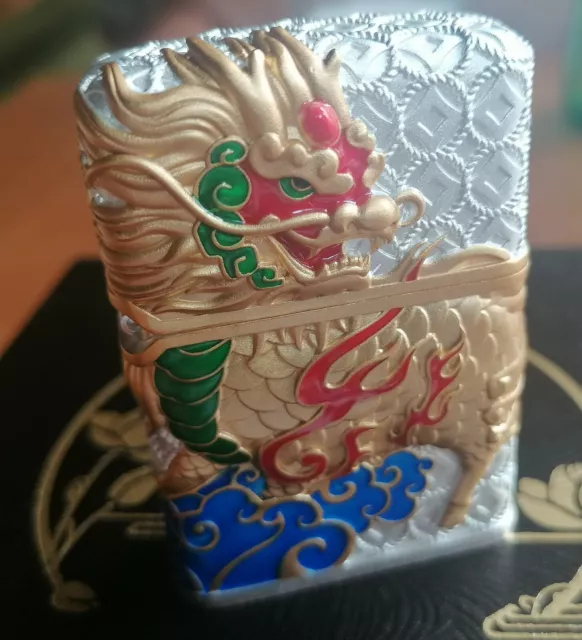 Zippo "Great Asian Dragon" 3D Year of the Dragon Heavy Armour