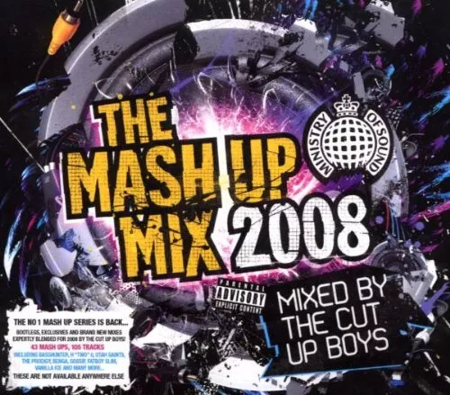 Various Artists - Mash Up Mix 2008 - Various Artists CD 6KVG The Cheap Fast Free