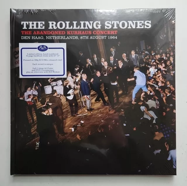 The Rolling Stones - The Abandoned Kurhaus Concert 1964 -  10" LP + Book + DVD